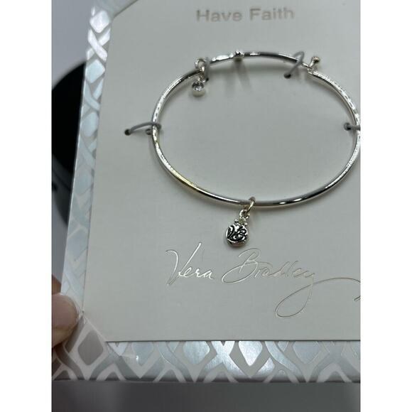 VERA BRADLEY SILVER PLATED HAVE FAITH CROSS BRACELET NWT MSRP
$34 - Picture 5 of 12